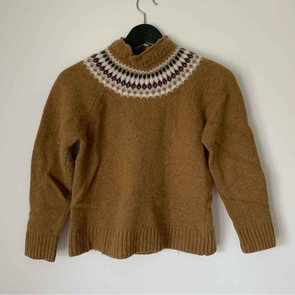 Sea New York fair isle sweater